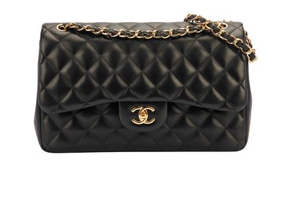 Jumbo Double Flap Bag, &pound;5,950, Front view